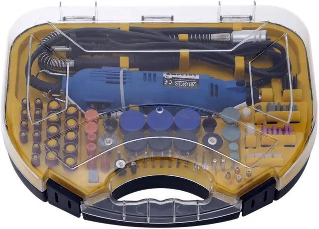 Alt view image 4 of 6 - Electric Grinding Set Regulating Speed Drill Grinder Electric engraver for Milling Polishing Drilling Engraving drill Machine