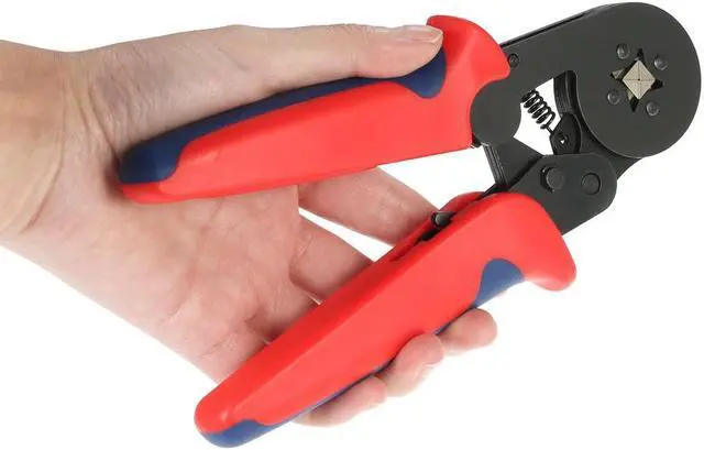 Alt view image 3 of 7 - High Quality multi tool Square Ratchet Crimp Tools Crimper Plier Self-adjustable Crimping Tool for Cable End-sleeves Ferrules