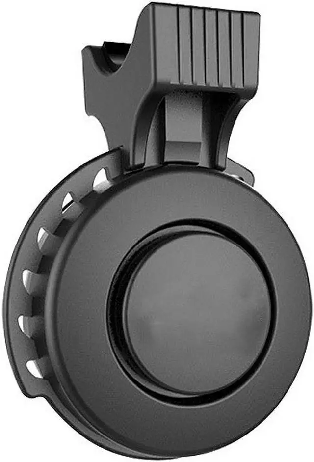 Main image of Rechargeable Waterproof Electronic Bicycle Horn Loud Volume Cycling Handlebar Electric Bike Ring Mini Alarm Bell - Black