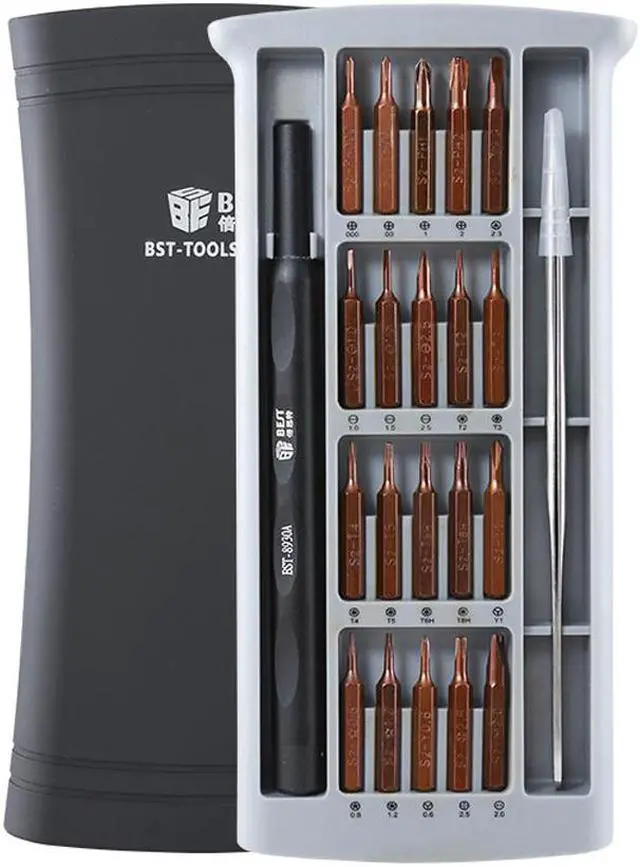 Main image of BEST 25 in 1 Screwdriver Set Precision Magnetic Screwdriver Bits for iPhone Samsung xiaomi Phone Tablet Watch Repair Tools Kit