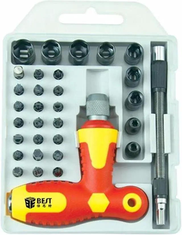 Alt view image 2 of 6 - 33pcs Precision Screwdriver Set Dual-drive Screwdriver Kit Repair for watch Phones PC Electronic Maintenance