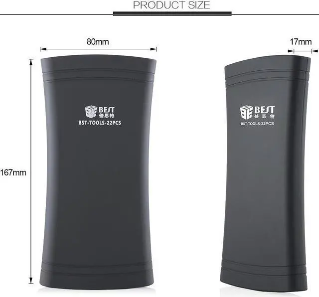 Alt view image 2 of 2 - BEST 25 in 1 Screwdriver Set Precision Magnetic Screwdriver Bits for iPhone Samsung xiaomi Phone Tablet Watch Repair Tools Kit