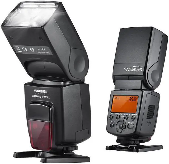 Main image of YONGNUO YN585EX P-TTL Wireless Speedlite Flash Light GN58 HSS 1/12000s SP S1 S2 Slave AF-assist Rear Curtain SYNC LCD Screen for Pentax K-1 K-S1 K-S2 K-3 K-3II K-70 K-50 DSLR Camera