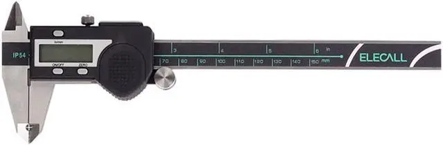 Main image of ELECALL Digital Vernier Caliper 200mm Electronic Stainless Steel Caliper Waterproof IP54 Digital Messschieber Paquimetro