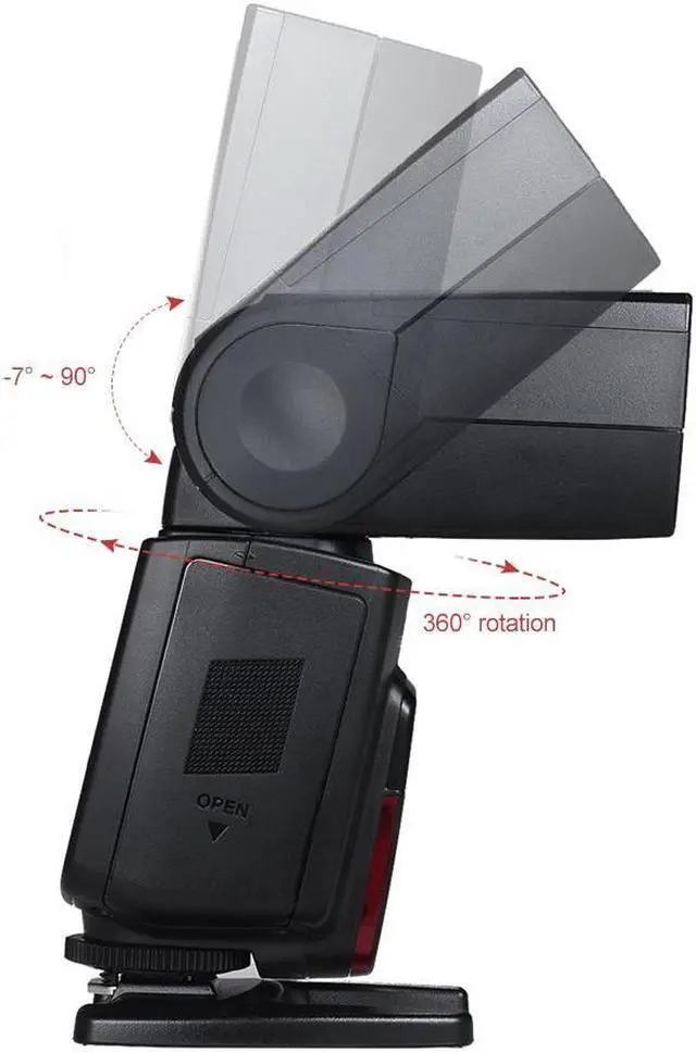 Alt view image 2 of 7 - YONGNUO YN-568EX III TTL Wireless HSS Flash Light Speedlite for Canon Nikon DSLR Camera Compatible YN600EX-RT II YN568EXII