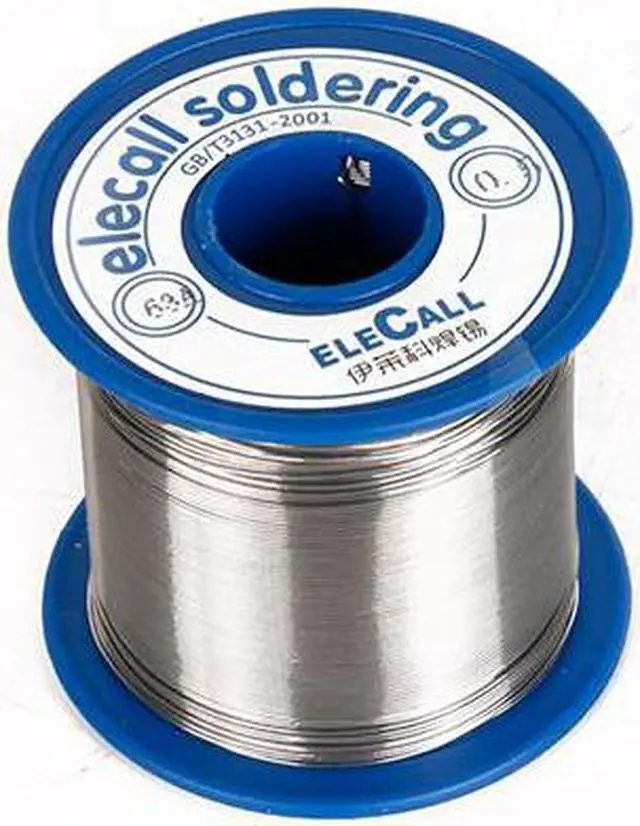 Alt view image 5 of 5 - ELECALL New Arival 63/37 Tin 0.8mm 450g Wire Tin /Lead 0.8mm Rosin Roll Flux Reel Lead Melt Core Soldering Tin Solder Wire