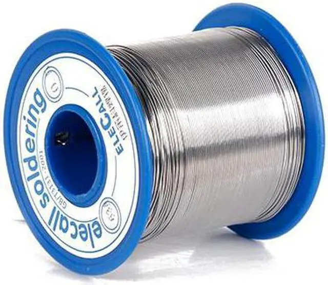 Alt view image 3 of 5 - ELECALL New Arival 63/37 Tin 0.8mm 450g Wire Tin /Lead 0.8mm Rosin Roll Flux Reel Lead Melt Core Soldering Tin Solder Wire