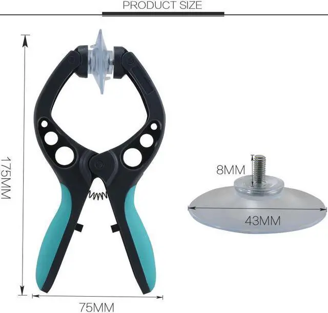 Alt view image 2 of 4 - Mobile Phone LCD Screen Opening Pliers Suction Cup for iPhone iPad Samsung Cell Phone Repair Tool
