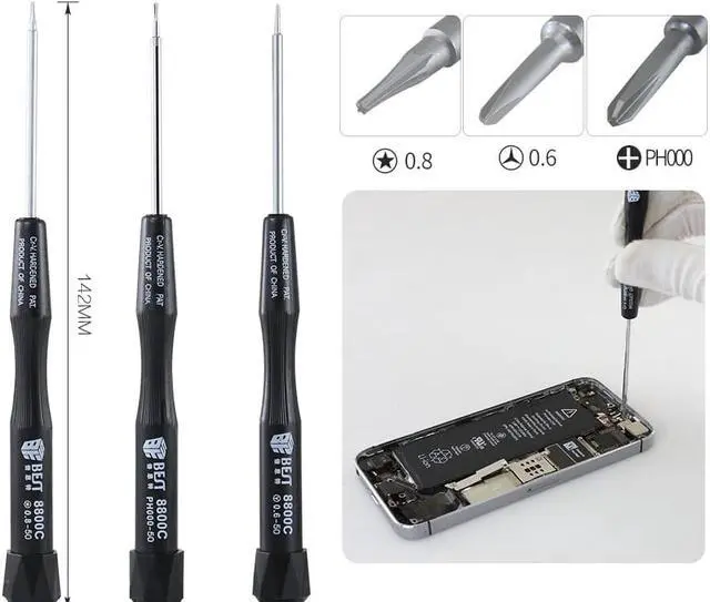 Alt view image 5 of 7 - BST-610 13in1 Phone Opening Repair Tools Kit Phone Rotary Stand Holder Screwdriver for iPhone Samsung Electronic Hand Tools Set