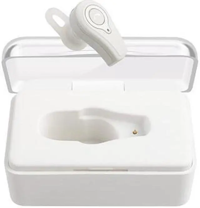 Main image of DPRUI wireless headphones with Charging Box Wireless Stereo Earbud Business Earphone Bluetooth headphones for a mobile phone (White)