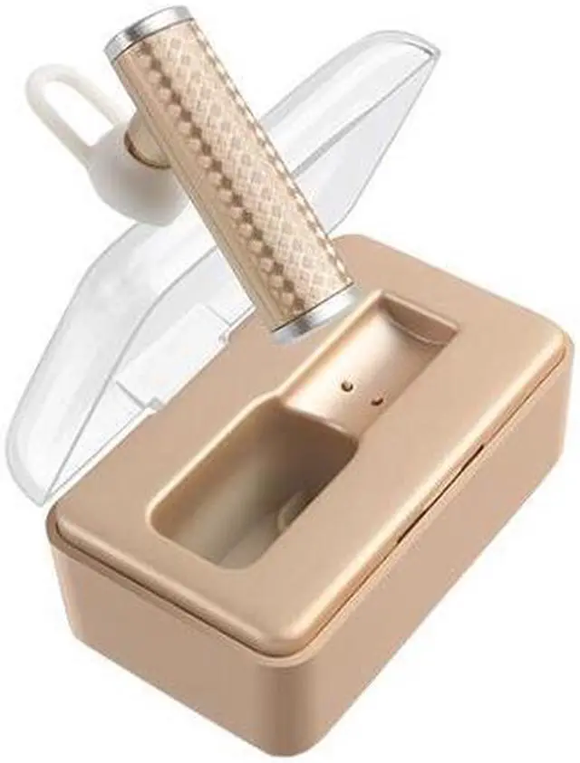 Main image of DPRUI wireless headphones with Charging Box Wireless Stereo Earbud Business Earphone Bluetooth headphones for a mobile phone (Gold)
