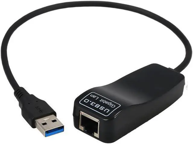 Alt view image 5 of 5 - USB to Ethernet Adapter USB 3.0 to Gigabit Ethernet Network Converter for 10/100/1000 Gigabit Ethernet for Mac Windows pc laptop