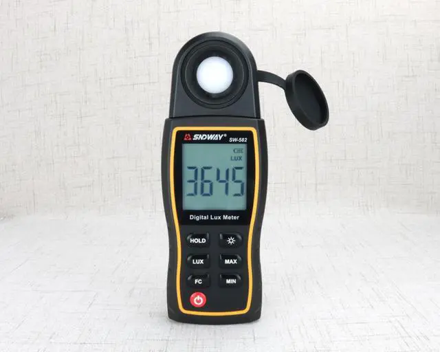 Alt view image 2 of 5 - SNDWAY SW-582 Digital luxmeter Lux / FC meter Light Meter for photography Luminometer Photometer hand-held spectrometer Illuminomete 200000Lux