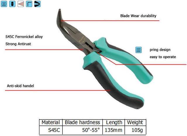 今だけの限定セール Nose Bent Material S45C PM-755 skit Pro' Plier Wrapping Wire HandToolCutters
