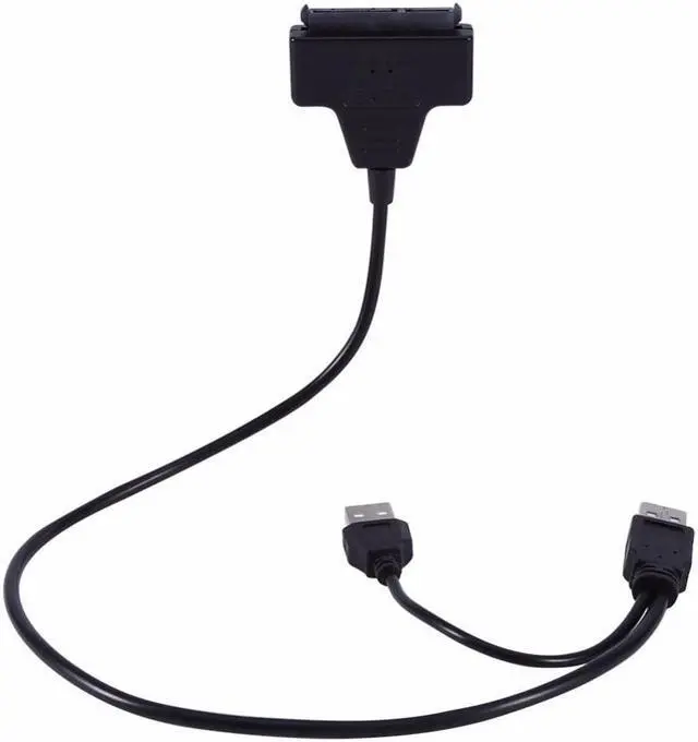 Main image of USB2.0 to SATA 22Pin Cable Adapter for 2.5" SATA HDD Hard Disk Drive Solid State Drive