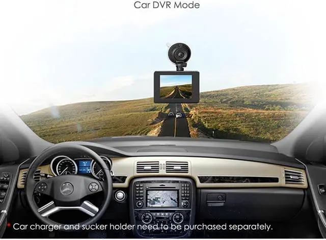 Alt view image 2 of 7 - SJCAM SJ4000 WiFi Action Camera 1080P 2.0 inch Screen HD Diving 30M Waterproof Mini Camcorder - Black