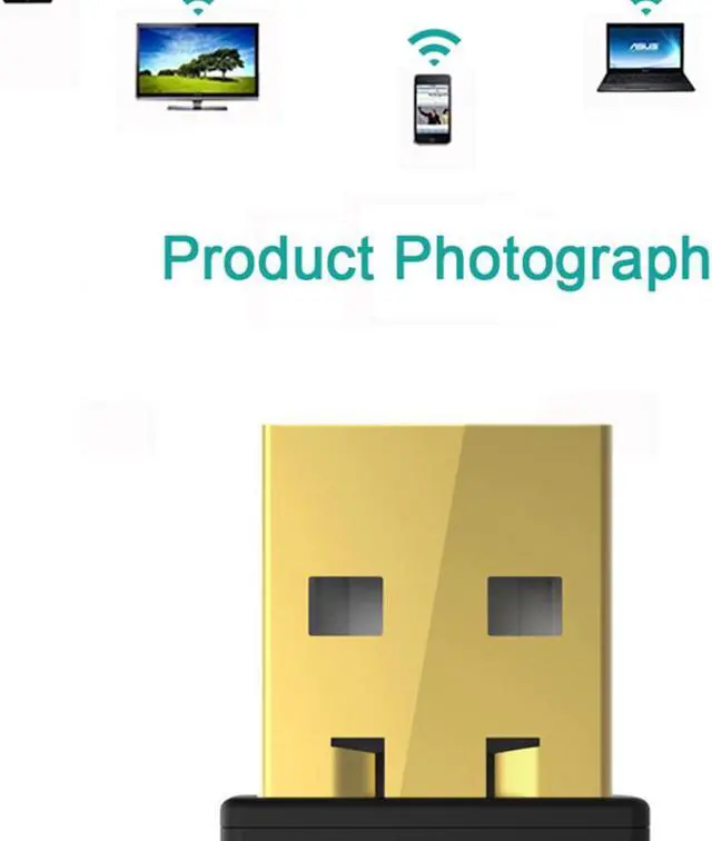 Alt view image 3 of 4 - EP-N8553 Mini USB Wireless WIFI Ethernet Adapter 150Mbps 2.4GHz