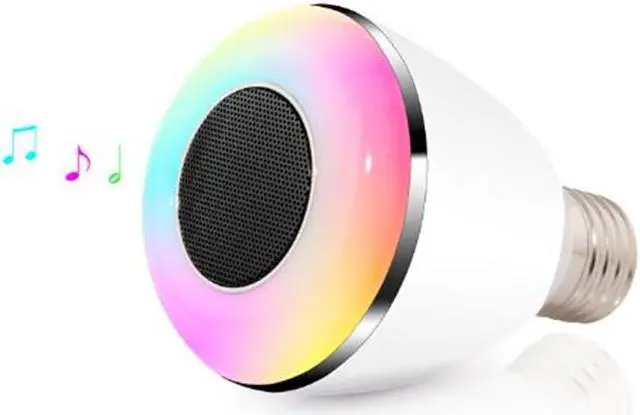 Alt view image 3 of 4 - BL08A Smart LED Blub Light Wireless Bluetooth Speaker LED Lights110V-240V E27 3W Lamp Audio for iPhone 5S 5C iPad