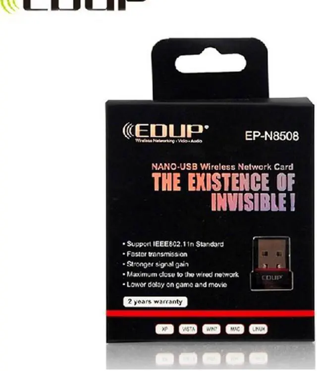 Alt view image 2 of 4 - EP-N8508 Mini Wireless Lan NANO Card Computer Wifi Adapter