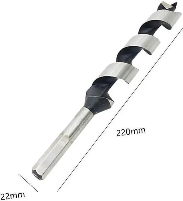 Alt view image 4 of 6 - Elecall high Quality Carbon Steel Sharp Twist Drill Auger Bit For Electrical Drill Woodworking Tool 18/20/22/25*220mm