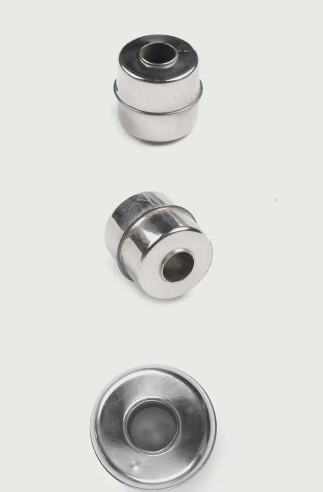 Alt view image 3 of 4 - Magnetic Stainless Steel Float Ball for Water Level Float Switch 28*28*9.5mm Stainless Steel Float Ball - Stainless steel 316