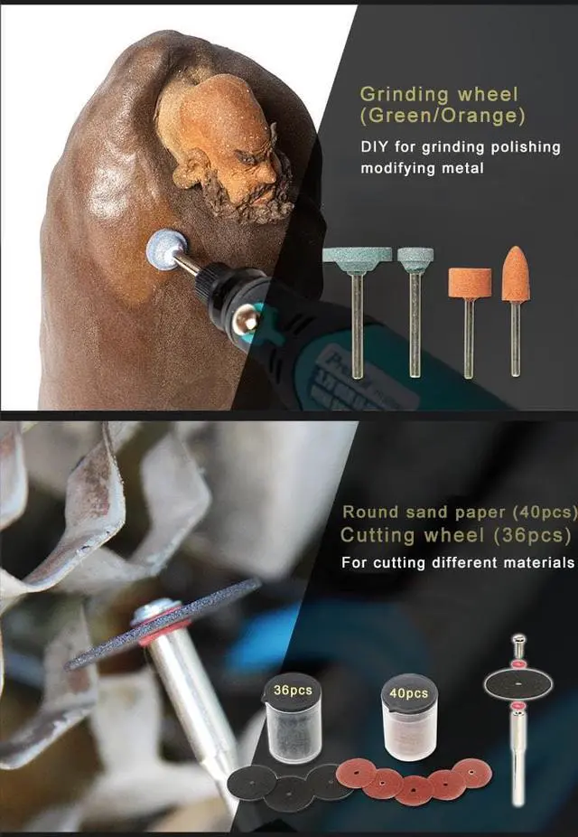 Alt view image 5 of 7 - Proâ€™skit PT-5100 Electric Drill Electric Rotary Power Tool kit Mini Drill With Clamp Accessories For Drill Machine cutting polishing