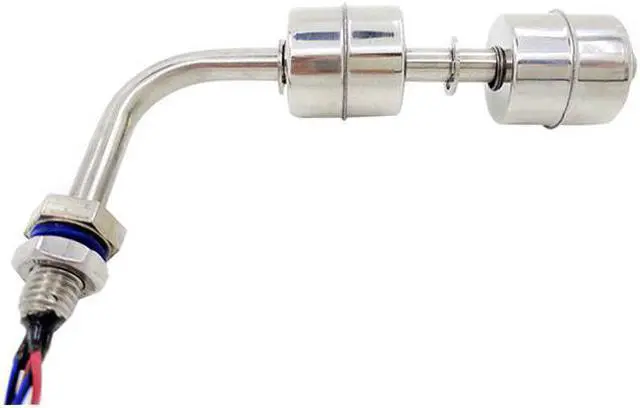 Main image of New Water Level Senso Right Angler Liquid Float Switch Tank Pool Stainless Steel ESC11510-2 2A1