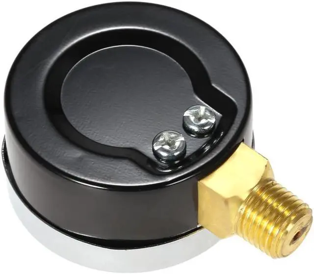 Alt view image 4 of 7 - TS-50-14 0-200psi/0-14bar 1/4'' NPT Dial Display Pressure Gauge Measuring Manometer