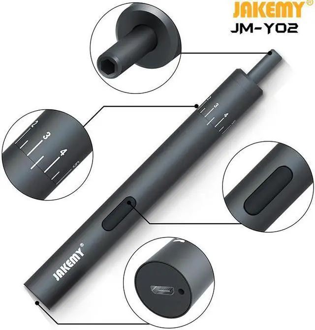 Alt view image 7 of 7 - 100-240V 18pcs/set 3.7V 18W Cordless Mini Electric Screwdriver Kit with Rechargeable Plug and Screwdriver Bits for Laptop / Mobile Phone / Glasses