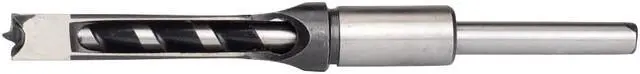 Alt view image 7 of 7 - 14mm 9/16'' Woodworking Square Hole Bits Drill Mortising Chisel Set 14mm/ 9/16" Mortiser Drills Bit Set