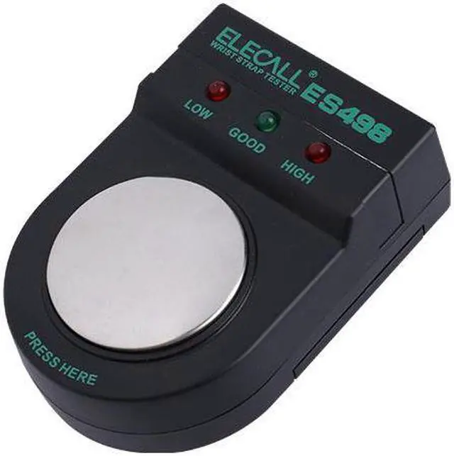 Alt view image 2 of 6 - ES498 Electrostatic Strap Tester Anti Static Anti-Static Wrist Strap Measurement Wrist Strap Tester