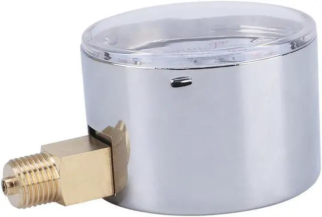 Alt view image 2 of 7 - ELECALL YE-60 Air Diaphragm Pressure Gauge 0~6KPA Phosphor Bronze Film Box Pressure Gauge Positive Pressure Meter