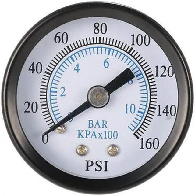 Main image of TS-40-10bar 0-160psi/0-10bar 1/8'' NPT Dial Display Pressure Gauge Measuring Manometer