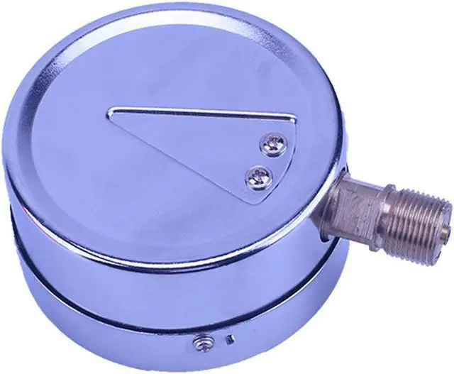 Alt view image 3 of 4 - ELECALL YE-100 0-30KPA Air Diaphragm Pressure Gauge Phosphor Bronze Film Box Pressure Gauge Positive Pressure Meter