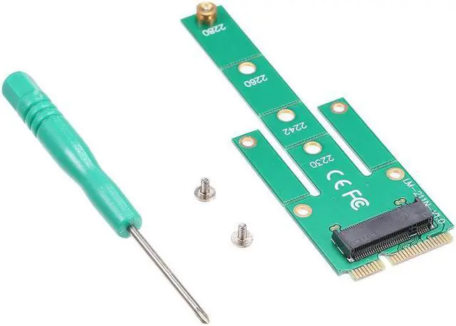 Alt view image 4 of 4 - MSATA to NGFF Adapter Card Motherboard SATA to M.2 NGFF MSSD Converter Support 2230/2242/2260/2280