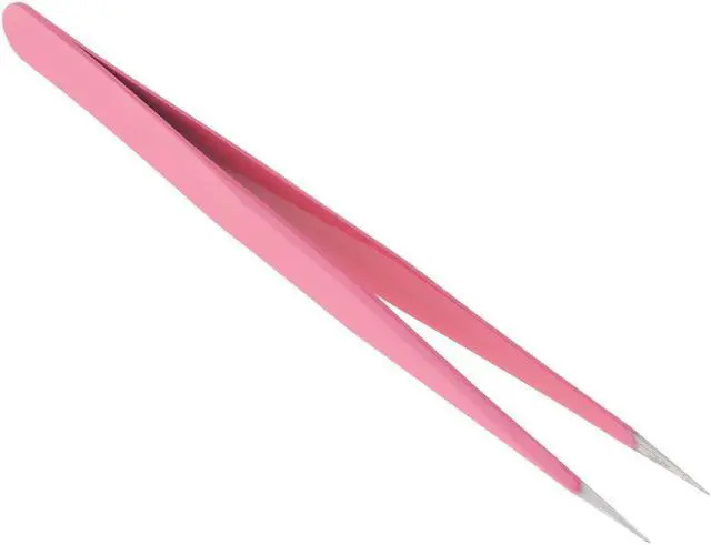 Alt view image 3 of 7 - 1pcs Stainless Steel Tweezer 135mm Anti-static Straight Tip Forceps Precision Soldering Electronic Tweezers Tool