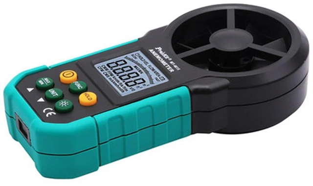 Alt view image 3 of 5 - Pro'skit MT-4615 Multifunction Anemometer Air Volume Tester Anemometer