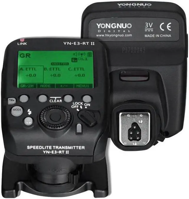 Main image of YONYNUO YN-E3-RT II On-Camera Flash Speedlite Transmitter Flash Trigger Compatible for ST-E3-RT/600EX-RT/YN-E3-RT/YN968EX-RT/YN600EX-RTII/YN686EX-RT/YNE3-RX