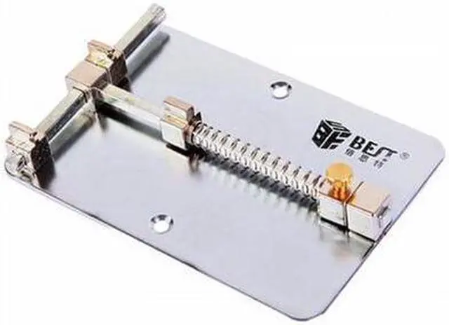 Main image of BESBEST BEST-001A Electronic Mainboard Maintenance Support Fixed Seat Stainless Steel Service Fixture Assistant - Silver