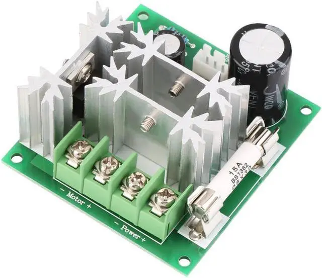Alt view image 3 of 4 - New DC 6V-90V 15A DC Motor Speed Control PWM Switch Controller 1000W