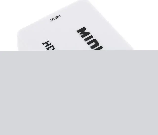 Alt view image 3 of 6 - Portable HDMI to AV Video Converter with 1080P Conversion Head Support Computer Connected TV Projector with Audio