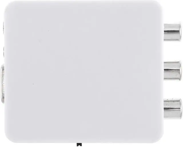 Alt view image 5 of 7 - Portable AV to VGA Video Converter with 1080P Conversion Head Support AV Enaled Devices to VGA Enaled Devices