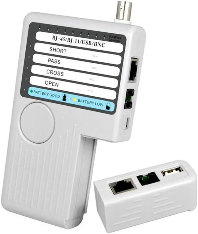 Alt view image 3 of 7 - NF-3368 4 In 1 Multifnctional Network Cable Tester LAN Network Cable Tester RJ11 Wire Tracker Diagnose Tone Tracer