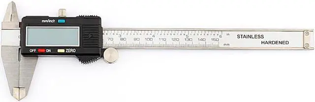 Alt view image 2 of 7 - 8 Inch Digital Caliper Micrometer Stainless Steel Digital Vernier Electronic Depth Gauge Measuring Tools 0-200mm