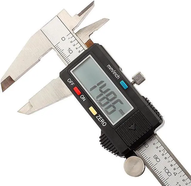 Alt view image 4 of 7 - 8 Inch Digital Caliper Micrometer Stainless Steel Digital Vernier Electronic Depth Gauge Measuring Tools 0-200mm