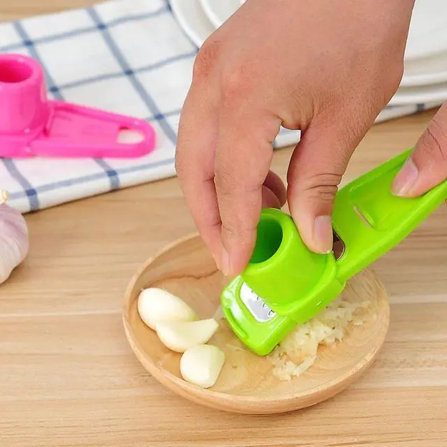 Alt view image 5 of 7 - Multi-functional Ginger Garlic Grinding Grater Grinder Kitchen Gadgets Tools - Green