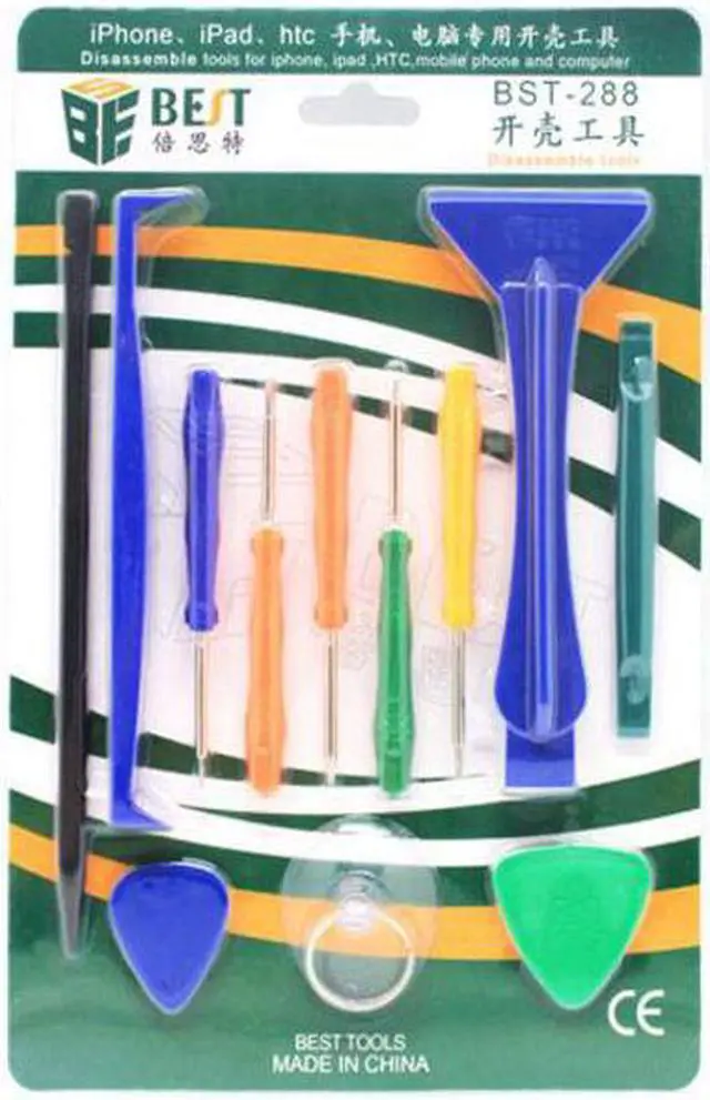 Main image of BEST-288 12 in 1 Disassemble Repair Tools For Mobile Phone Tablet