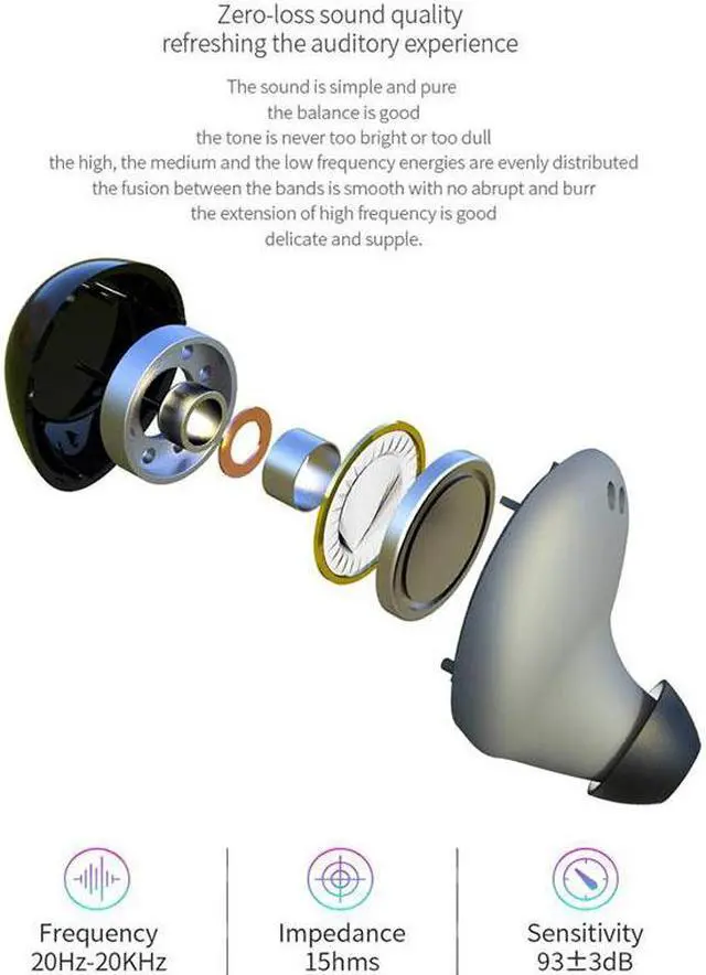 Alt view image 4 of 7 - HM50 TWS Earbuds Fitness Tracker HiFi Bluetooth 5.0 Earphones Portable Smart Wristband Wireless Stereo Headset 2in1 Sports Watch (Pink)