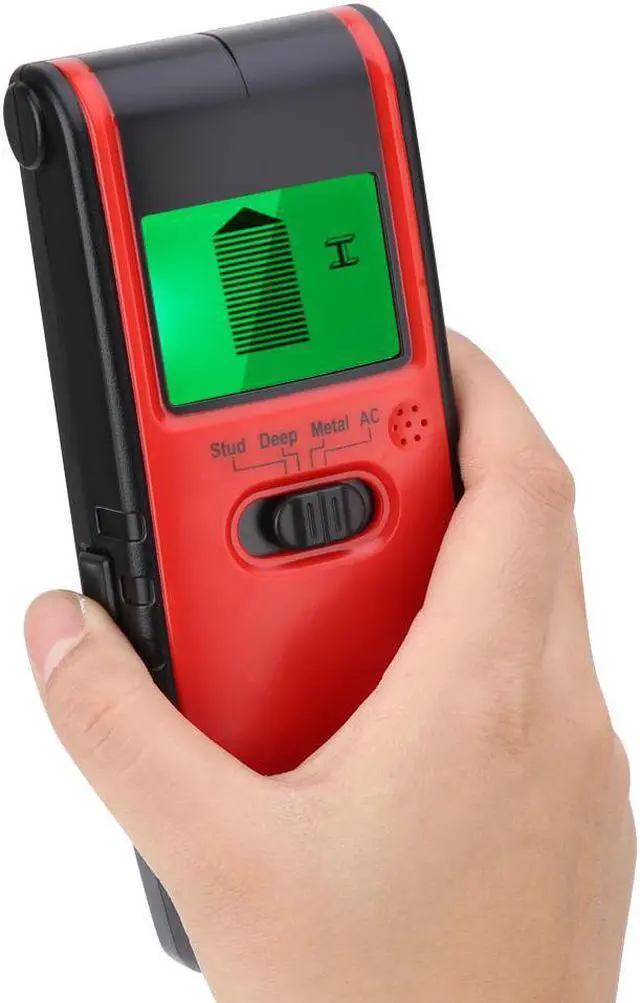 Alt view image 2 of 7 - TH240 3 in 1 Portable Stud Center Finder Wood Wall Detector Scanner for Wire Metal Detector