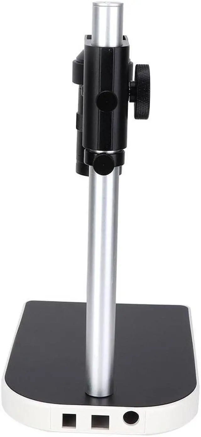 Alt view image 6 of 6 - Aluminium Alloy UP Down Adjustable Support Table Microscope Stand & 100X C-Mount Lens for Industry Digital Microscope C-Mount